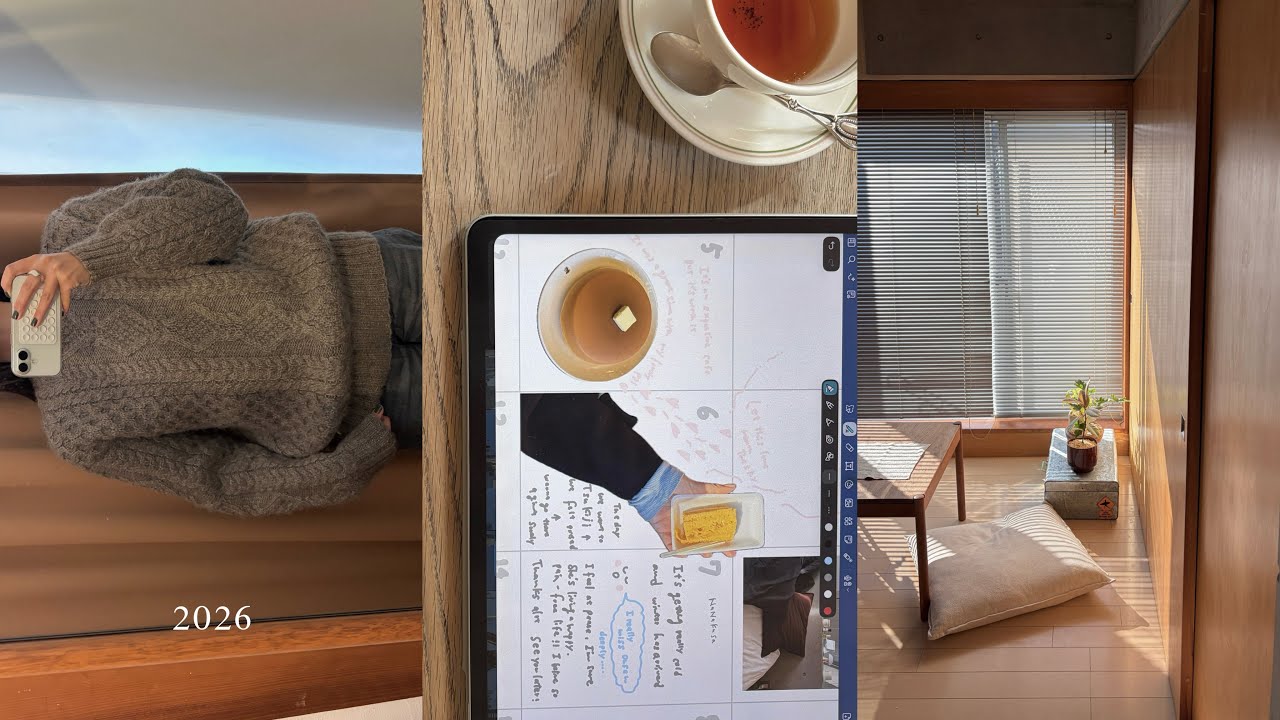 Tokyo diary 2026 / 築地散策 帰省 砥部焼