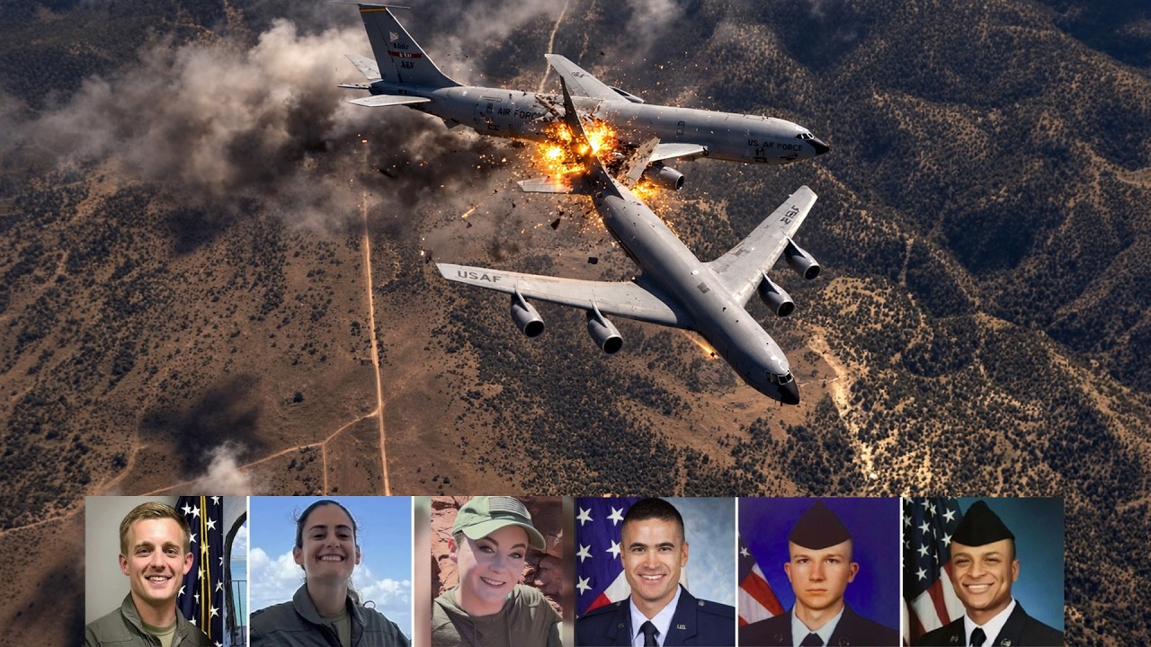 О чём НИКТО не говорил по поводу смертельного столкновения самолёта KC-135R над Ираком…