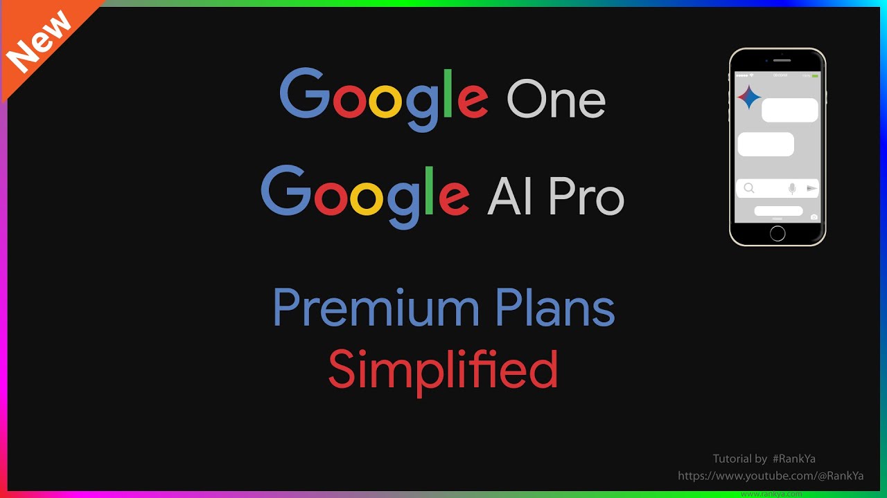 Google One Premium & Google AI Pro Membership - Simplified