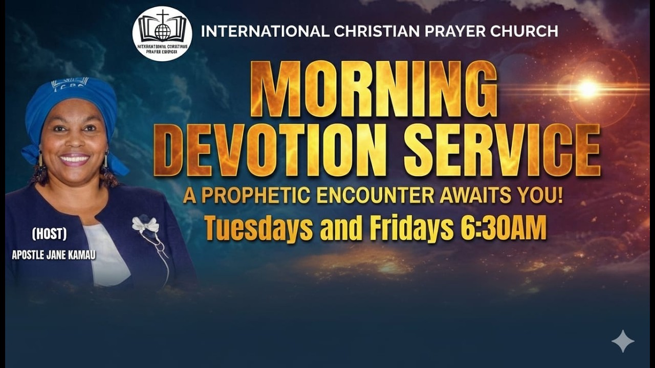 Morning Devotion Service | Prophetic Prayer with Apostle Jane Kamau | ICPC UMOJA