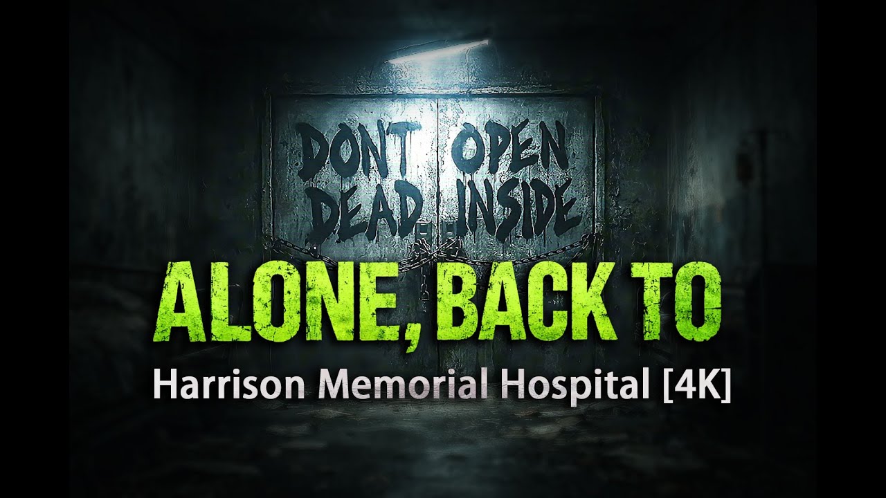 [4K] Harrison Memorial Hospital: ALONE | The Walking Dead Inspired Ambience | Sleep, Study, Focus