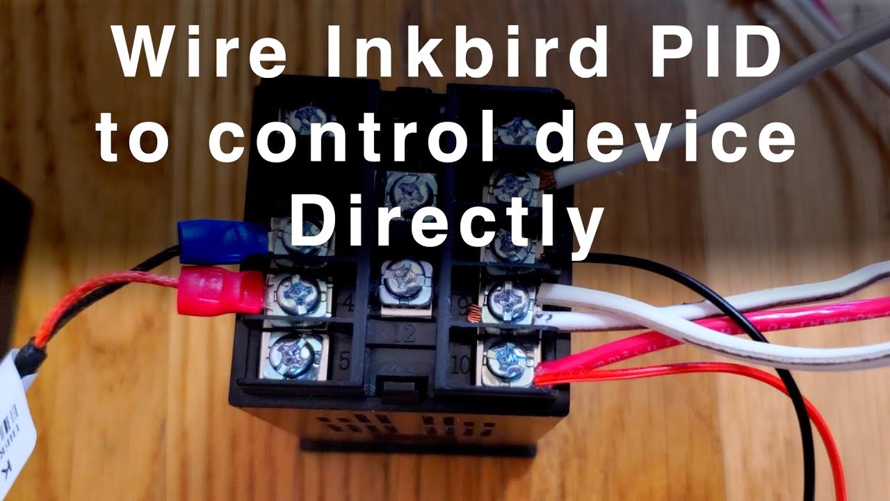 Подключение InkBird ITC-106RL для прямого управления вентилятором