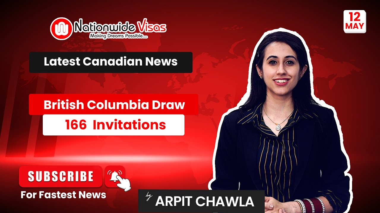 Canada Immigration News : British Columbia Draw Issues At Least 166 Canada Immigration Invitations
