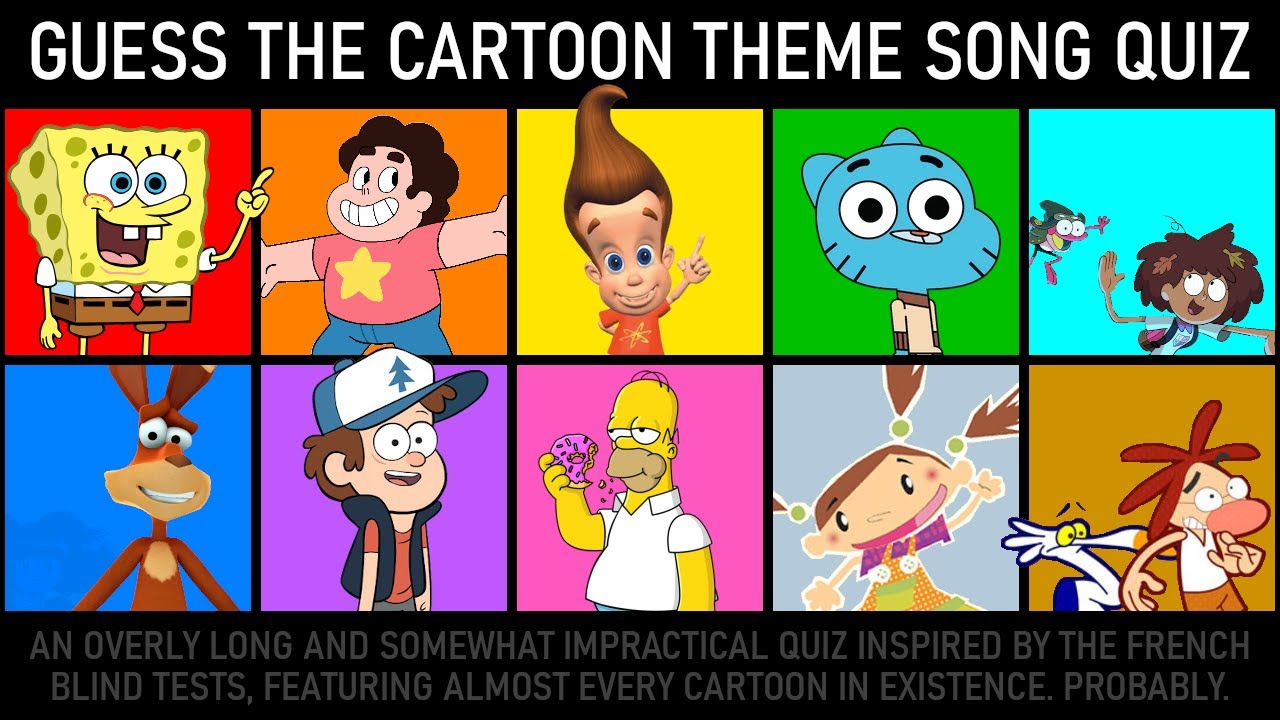 Cartoon Theme Song Quiz