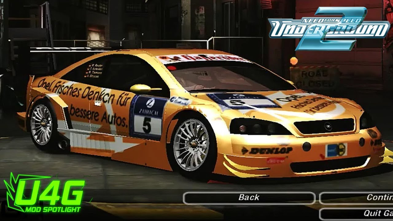 Need For Speed Underground 2 Opel OPC Team OPC  Astra V8 Mod Spotlight