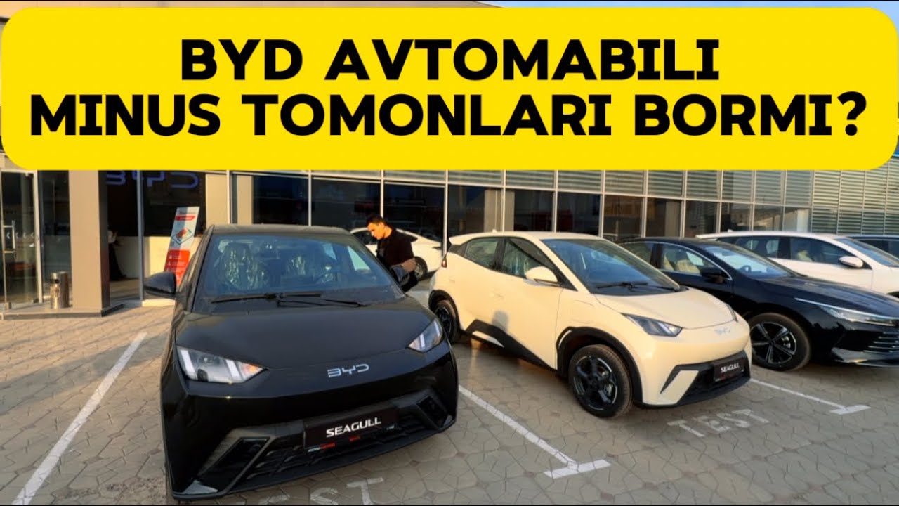 BYD автомабили ҳақида барча ҳақиқатлар.