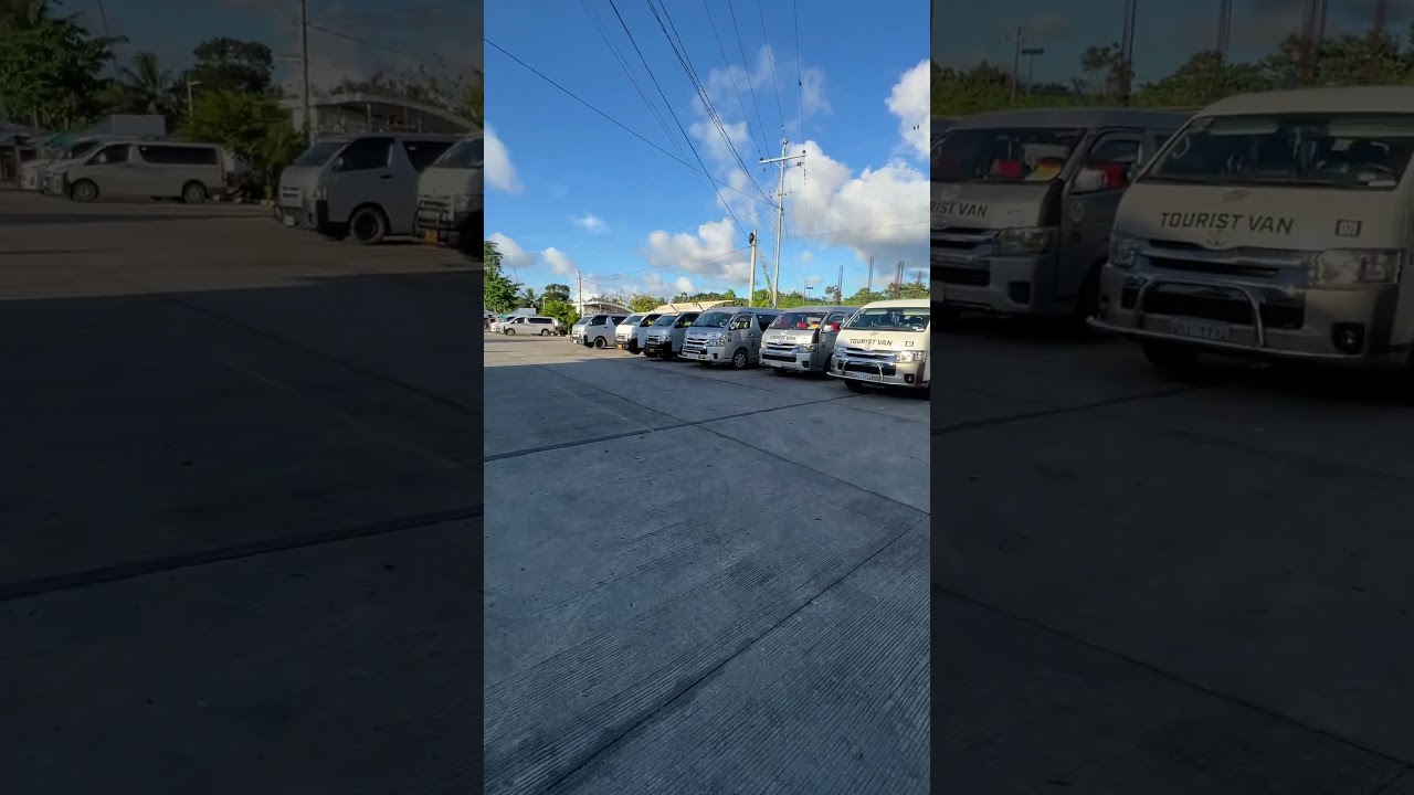 Siargao Airport Tourist Van #siargaoisland #siargao #surfing #philippines #beach