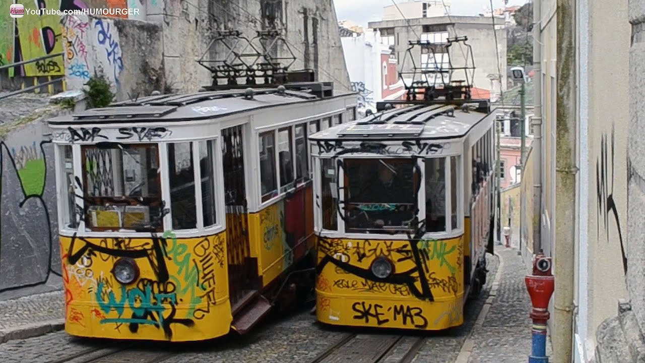 Funiculaire à Lisbonne