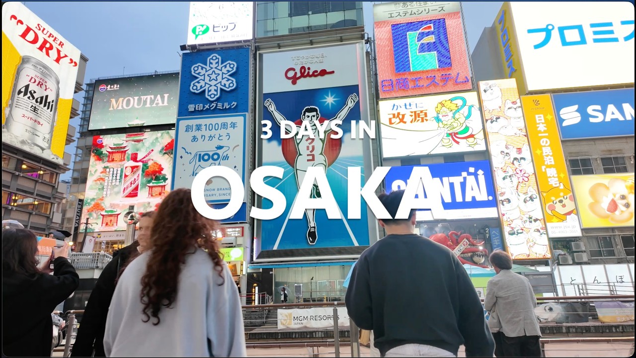 3 DAYS IN OSAKA | JAPAN VLOG