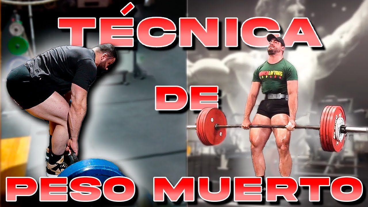 CÓMO hacer PESO MUERTO SIN LESIONARSE I TÉCNICA