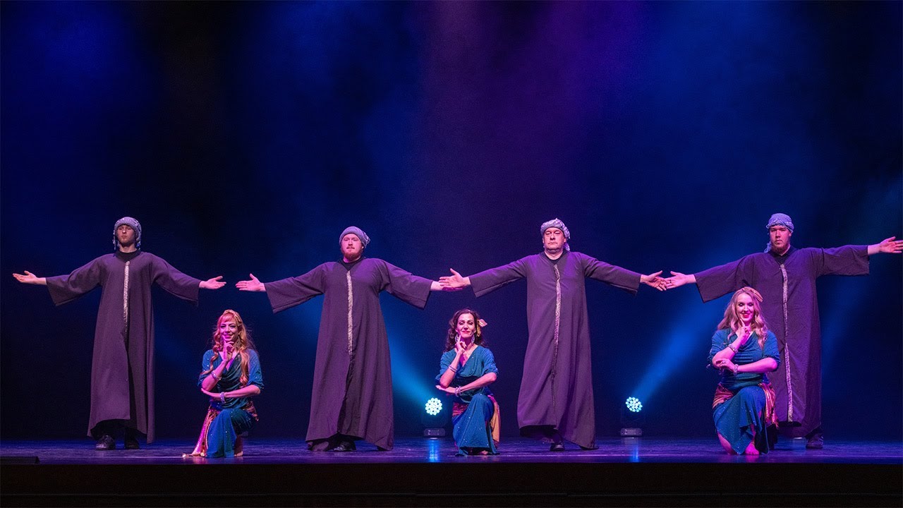 Egyptian folk dance (of Mahmoud Reda) by Zahira and MODUS at Tallinn Oriental Dance Festival 2024