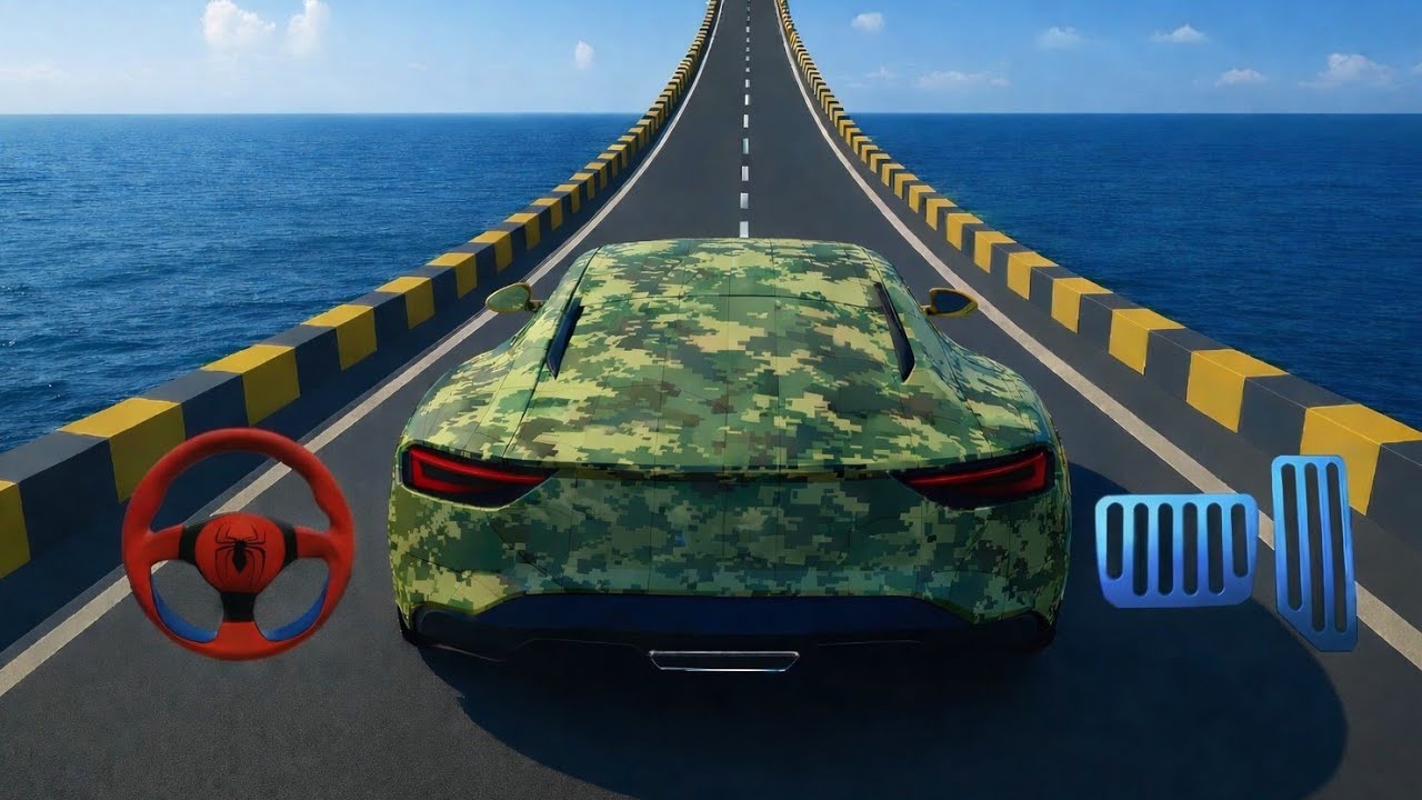 INSANE Mega Ramp GT Car Racing Master Simulator| Impossible Stunts & 3D Gameplay