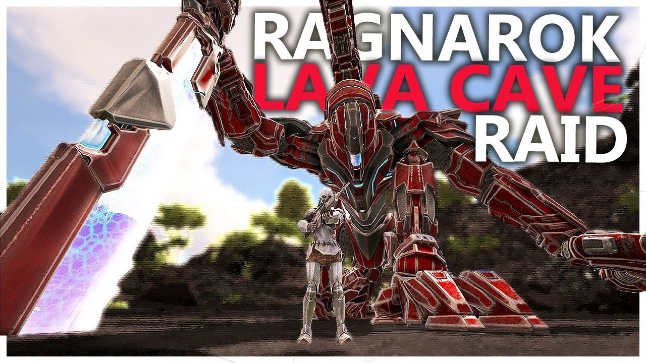 RAGNAROK LAVA CAVE RAID PART 1 - SMALL TRIBES S4E12 | Ark: Survival Evolved