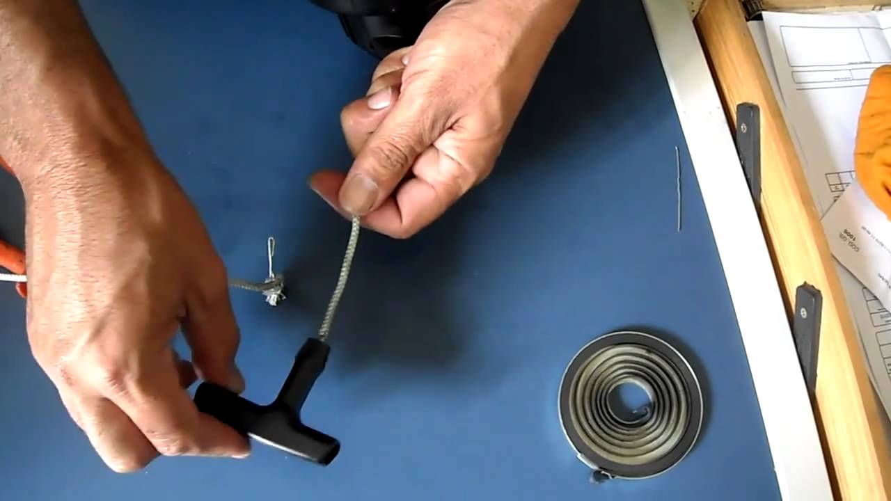 Como montar a mola da partida