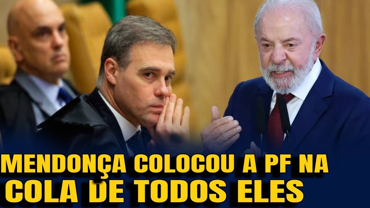 #3 ANDRÉ MENDONÇA LIBERA PF NA COLA DE TOFFOLI MORAES E ALCOLUMBRE