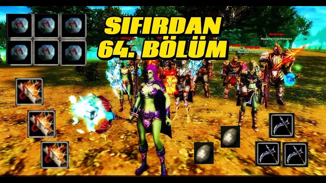 16 PC KNİGHT ONLİNE SIFIRDAN ZERO FARM SERİSİ 64.BÖLÜM & PUS DESTEKLİ