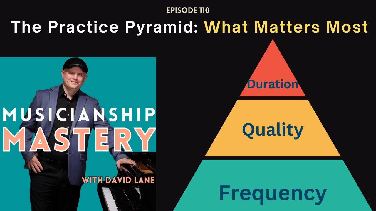 The Practice Pyramid: What Matters Most When Practicing Music - Musicianship Mastery Episode 110
