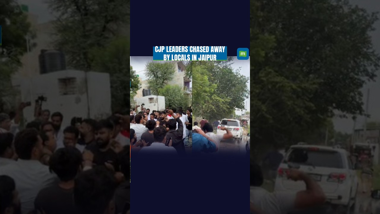 CJP Leaders Chased Away By Jaipur Locals During Bagru Village Visit