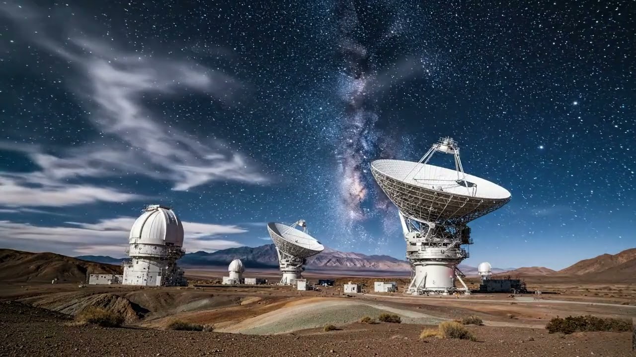 Escape Reality: 8 Hours of Desert Stargazing & Binaural Beats - Anxiety Relief