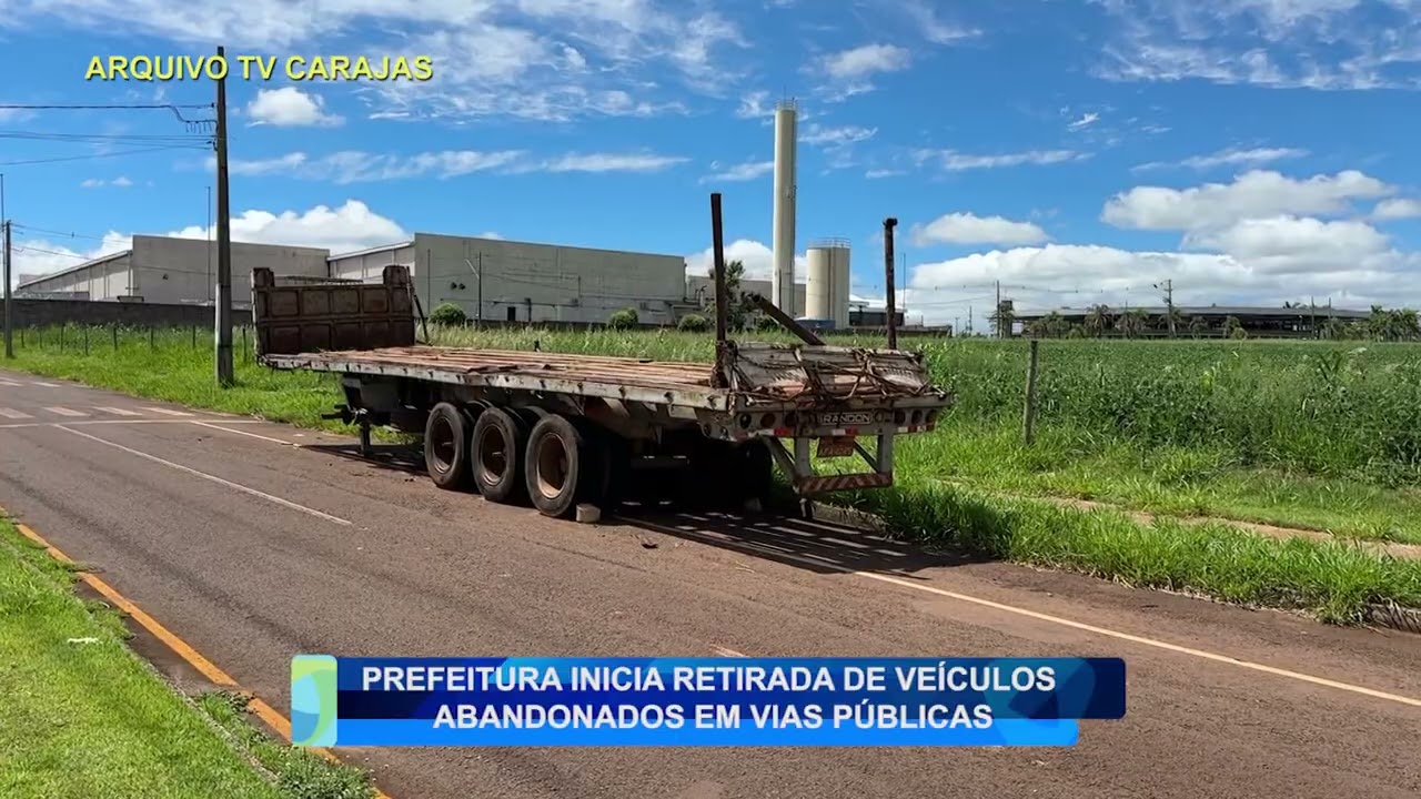 20 PREFEITURA INICIA RETIRADA DE VEICULOS ABANDONADOS