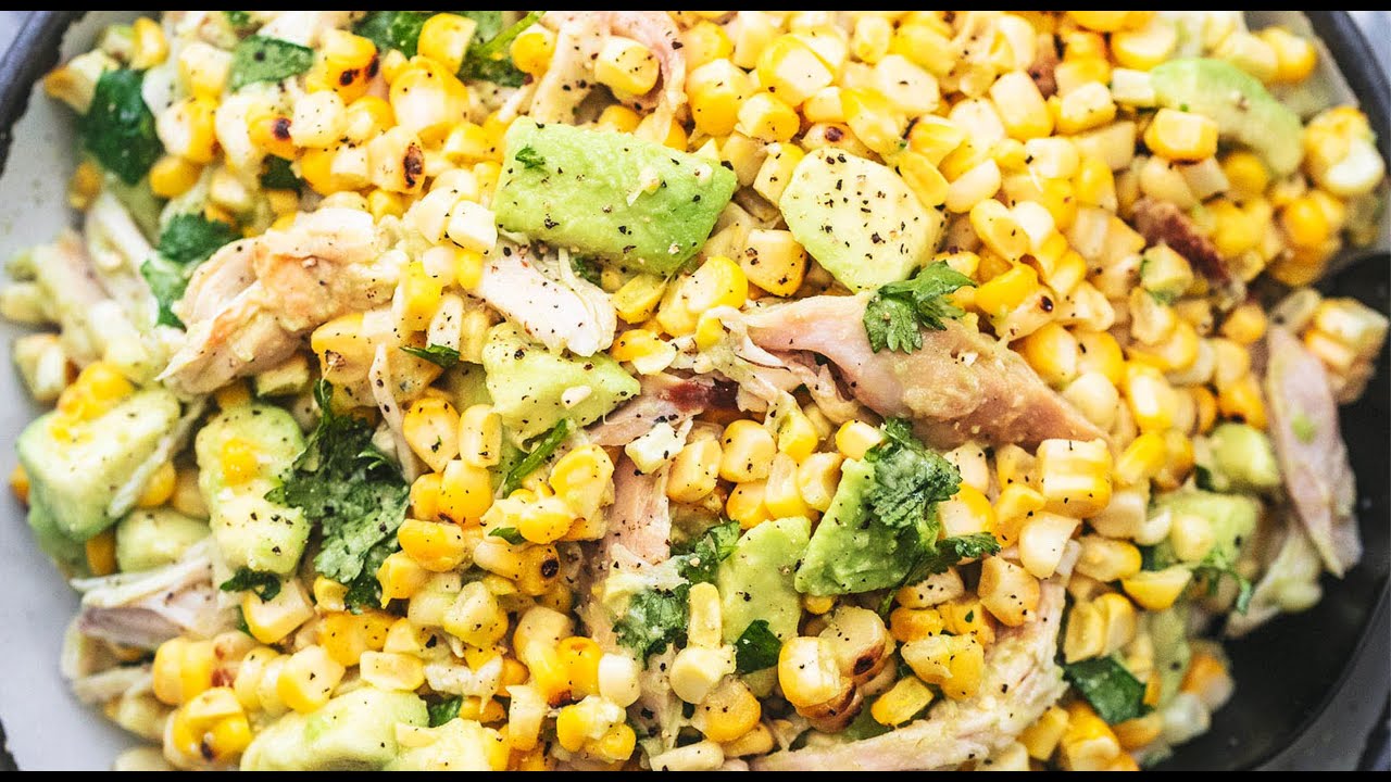 Chicken Avocado Corn Salad