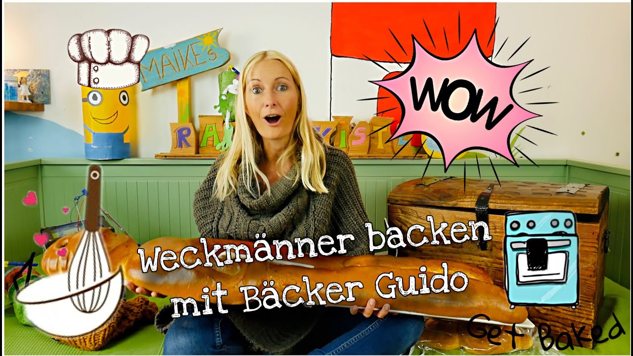 👩🏼‍🍳 Weckmänner zu St. Martin - In der Backstube von Bäcker Guido 🍞