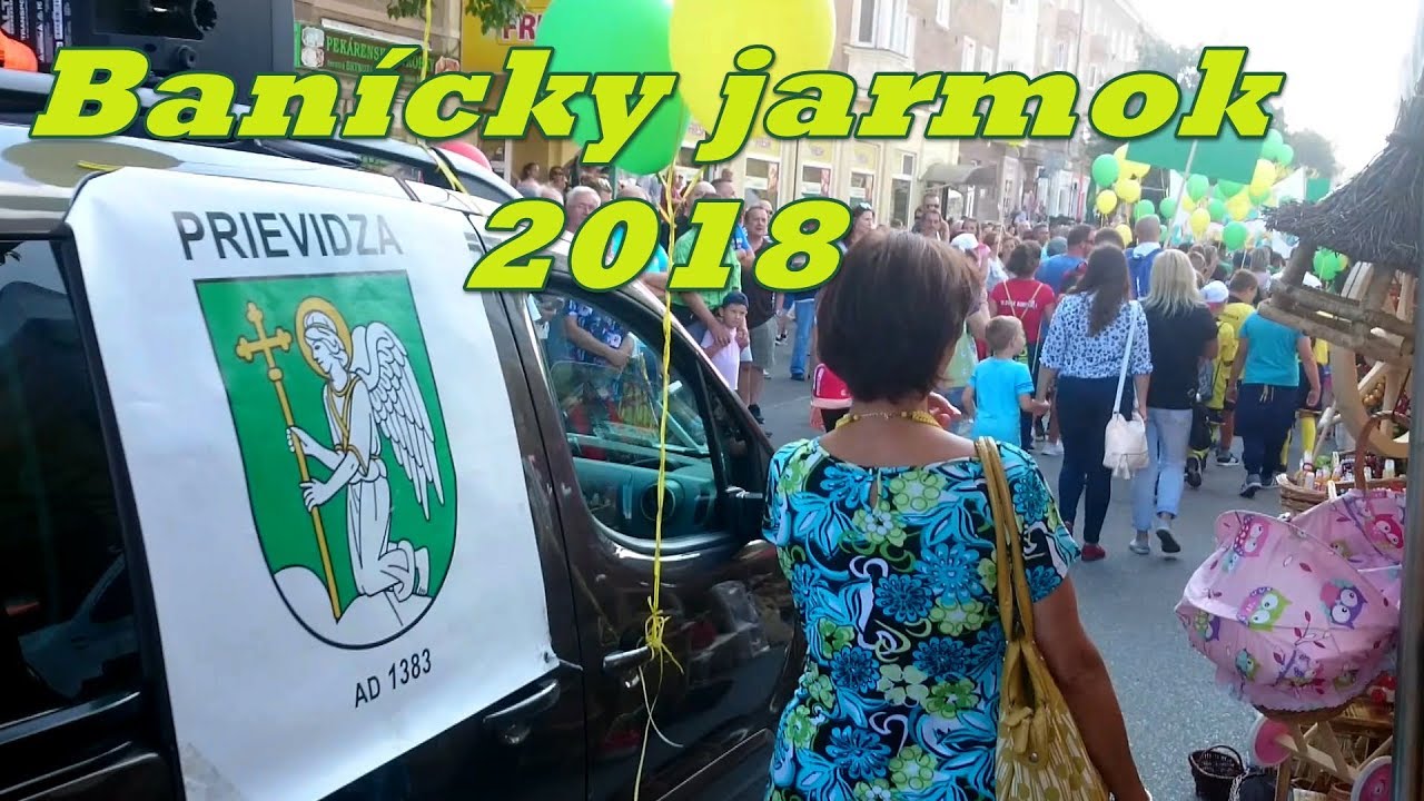 BANÍCKY JARMOK - Prievidza (2018) | slávnostný sprievod mestom