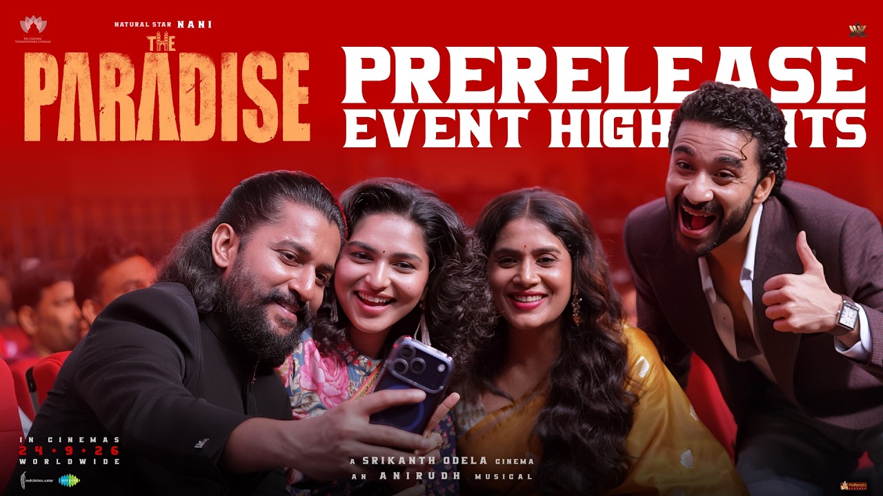 The Paradise Pre Release event highlights | Nani | Srikanth Odela | The Paradise