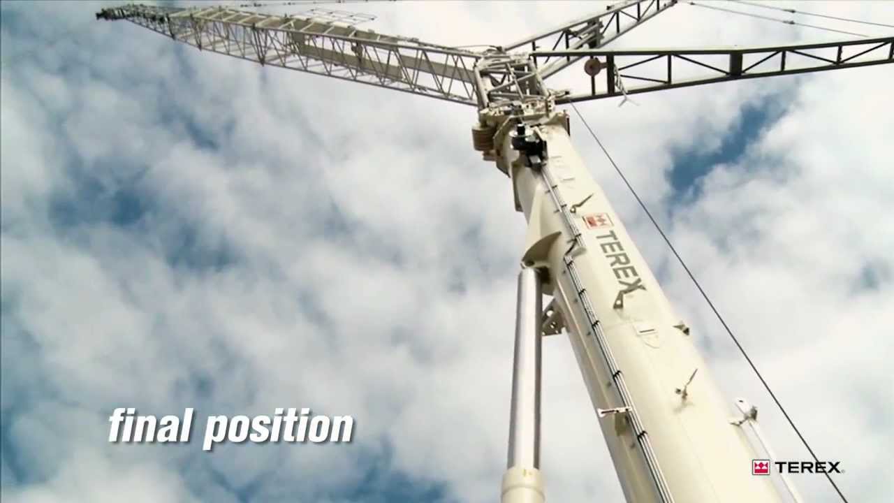 AC 350-6 Patented luffing jib rigging procedure.