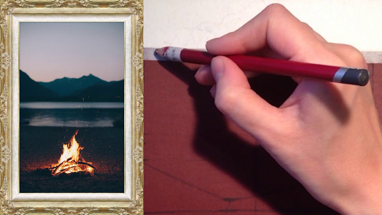 Пастель для начинающих. Урок 2: переносим изображение.