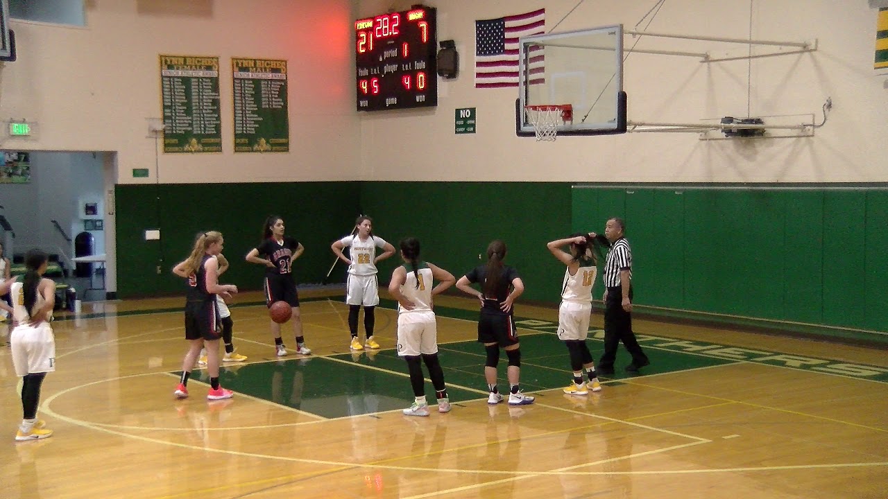 Pinewood girls basketball, vs Aragon, Dec 21, 2019