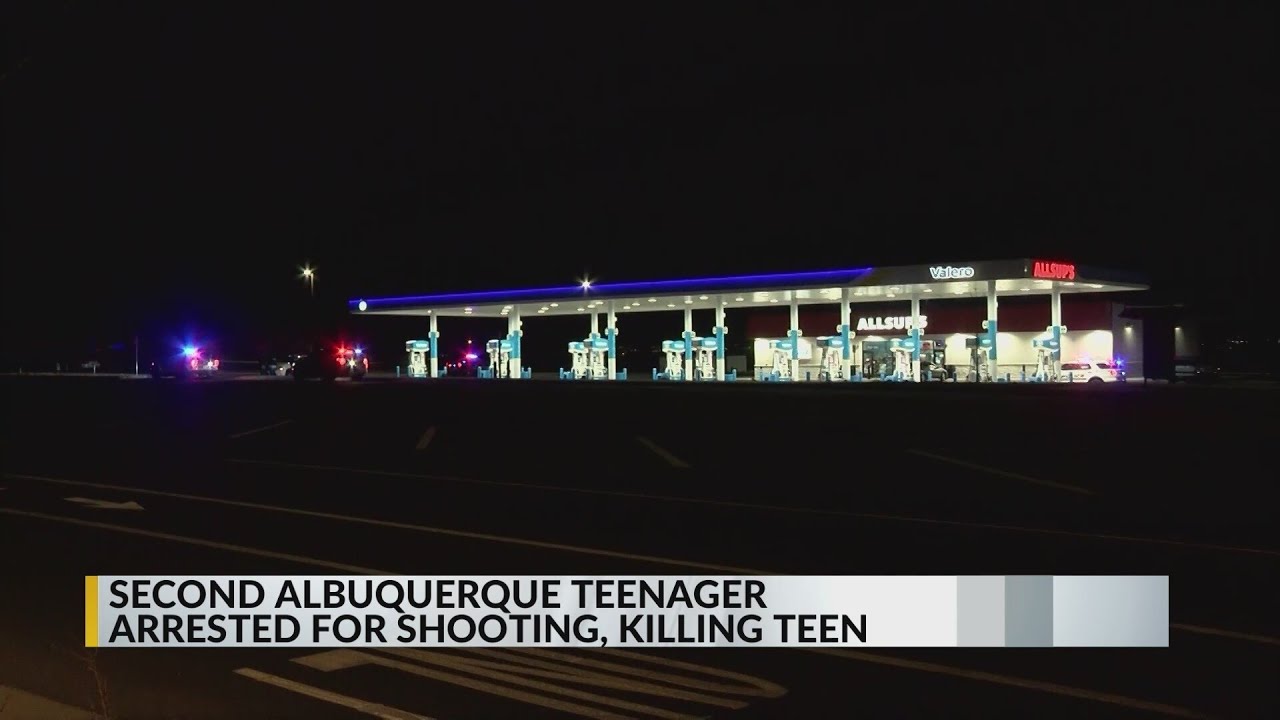 Second teen arrested for deadly shooting outside southwest Albuquerque gas station