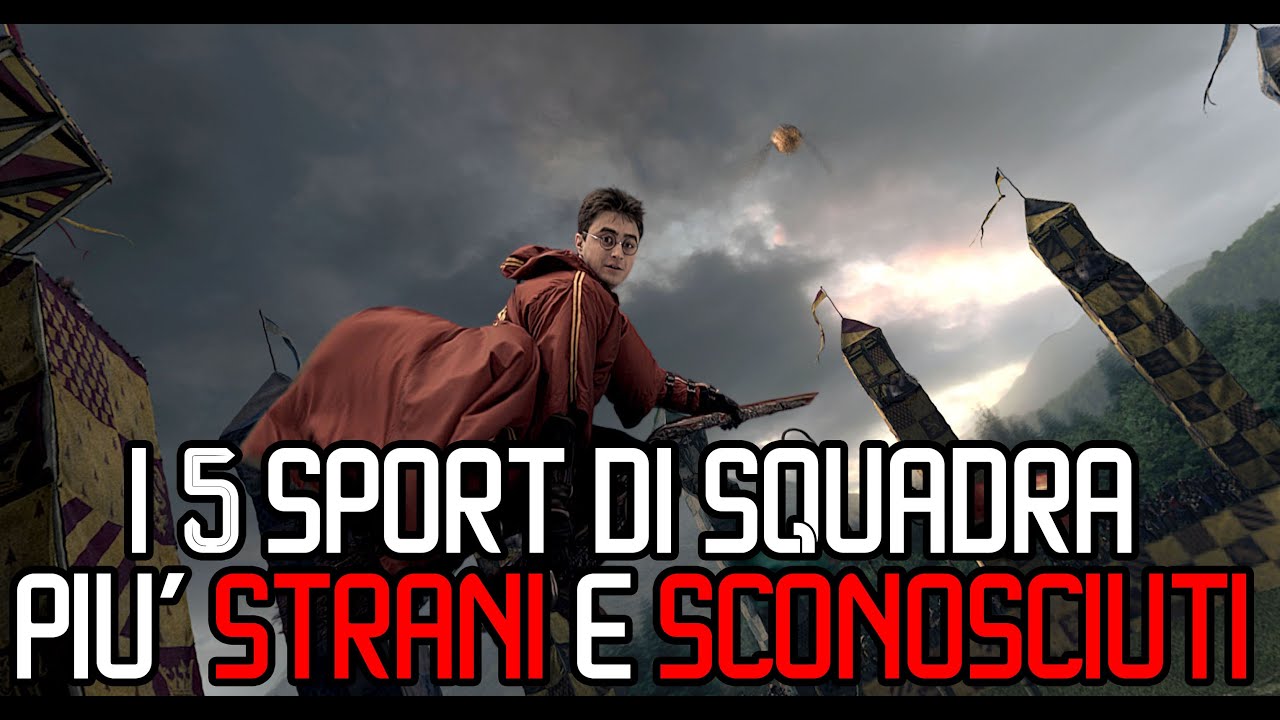I 5 SPORT DI SQUADRA PIU' STRANI E SCONOSCIUTI!