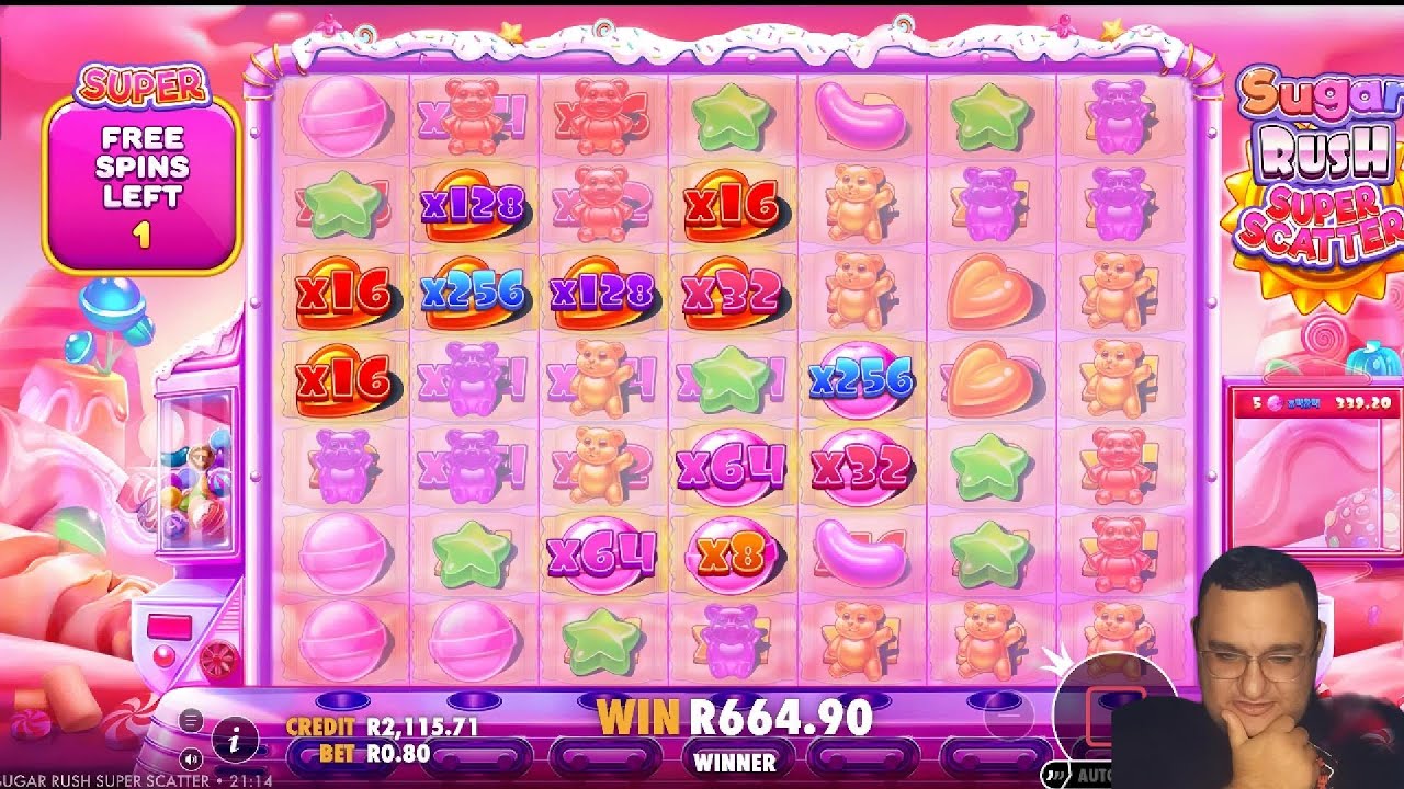 SUGAR RUSH SUPER SCATTER - ПОТРЯСАЮЩАЯ ИГРА