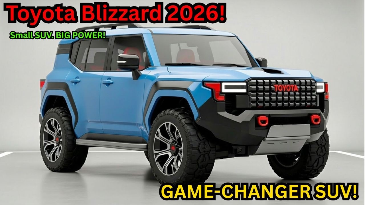Toyota Blizzard 2026 Breaks All Records! Tough Outside, Luxury Inside!