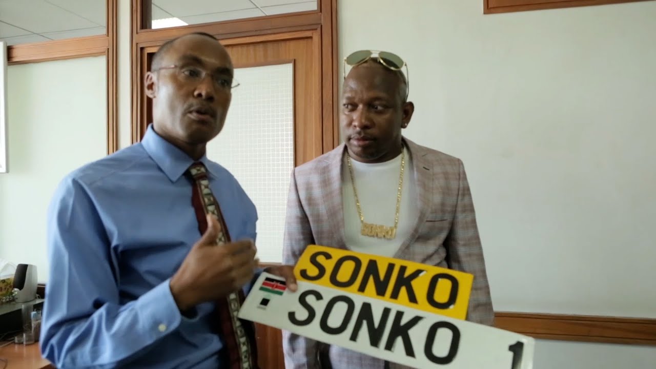 Sonko Pays KSH 1,000,000 for Plates