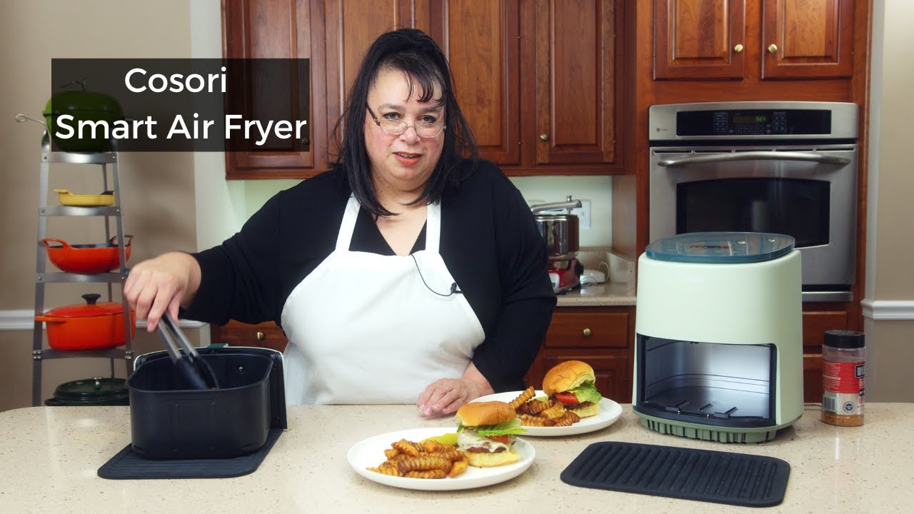 Cosori Smart Air Fryer Review | Red Bag Chicken Sandwich with Fries