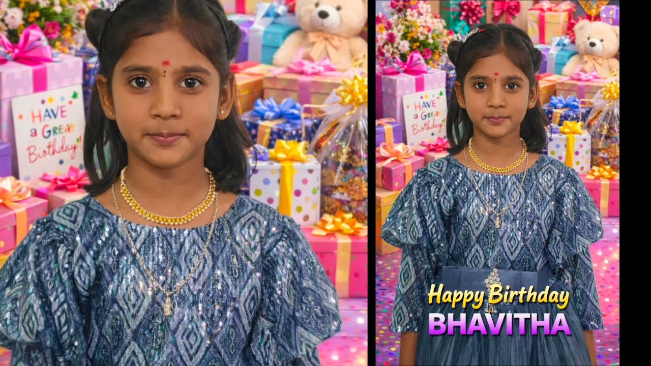Birthday celebrations _ BHAAVITHA