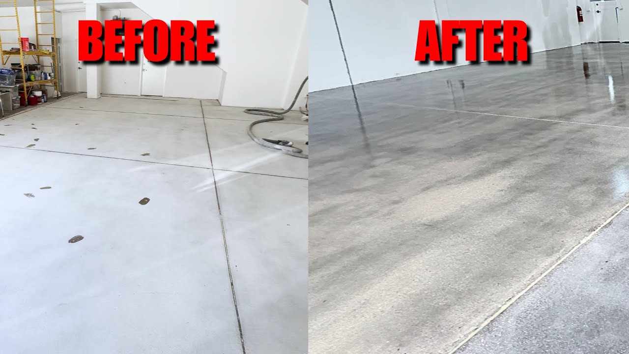 Polyaspartic Grind And Seal + DIY Epoxy Floor Gone WRONG!