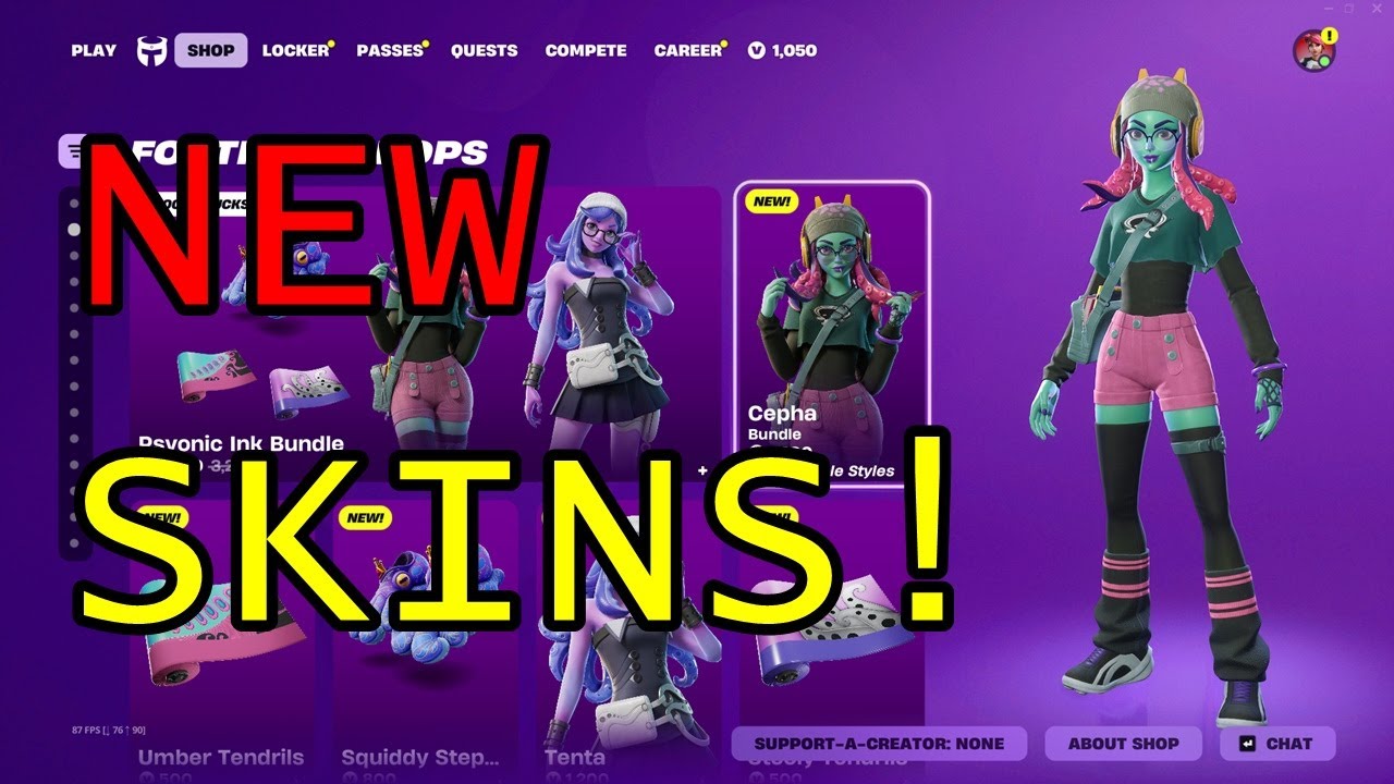 Новый магазин предметов Fortnite [22 января 2026 г.] Новый магазин предметов Fortnite