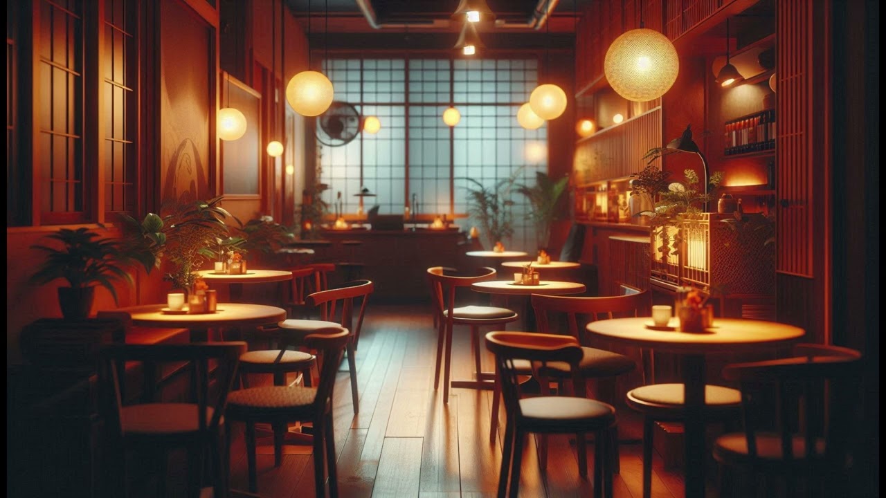 #07 Relaxing Japanese Jazz Café ☕ Calm Bossa Nova Music for Work & Study