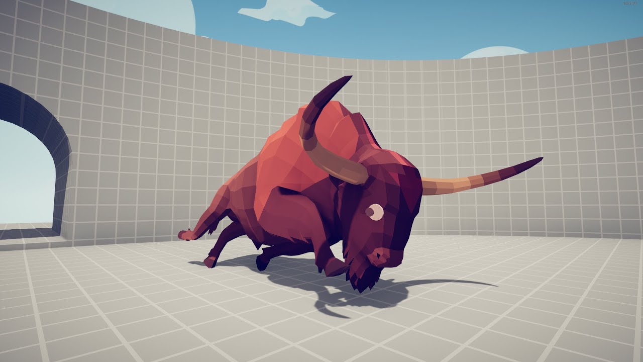 TABS | Giant Bison Vs Every Units Totally Accurate Battle Simulator