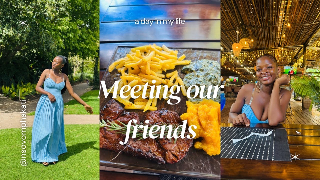 Lunch|laughs|goodtimes with our friends|litsetele restaurant|#southafricanyoutuber
