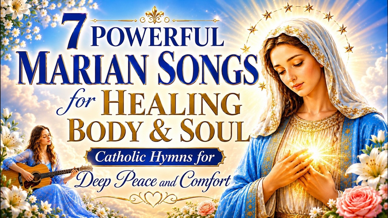7 Powerful Marian Songs for Healing Body & Soul | Catholic Hymns for Deep Peace and Comfort