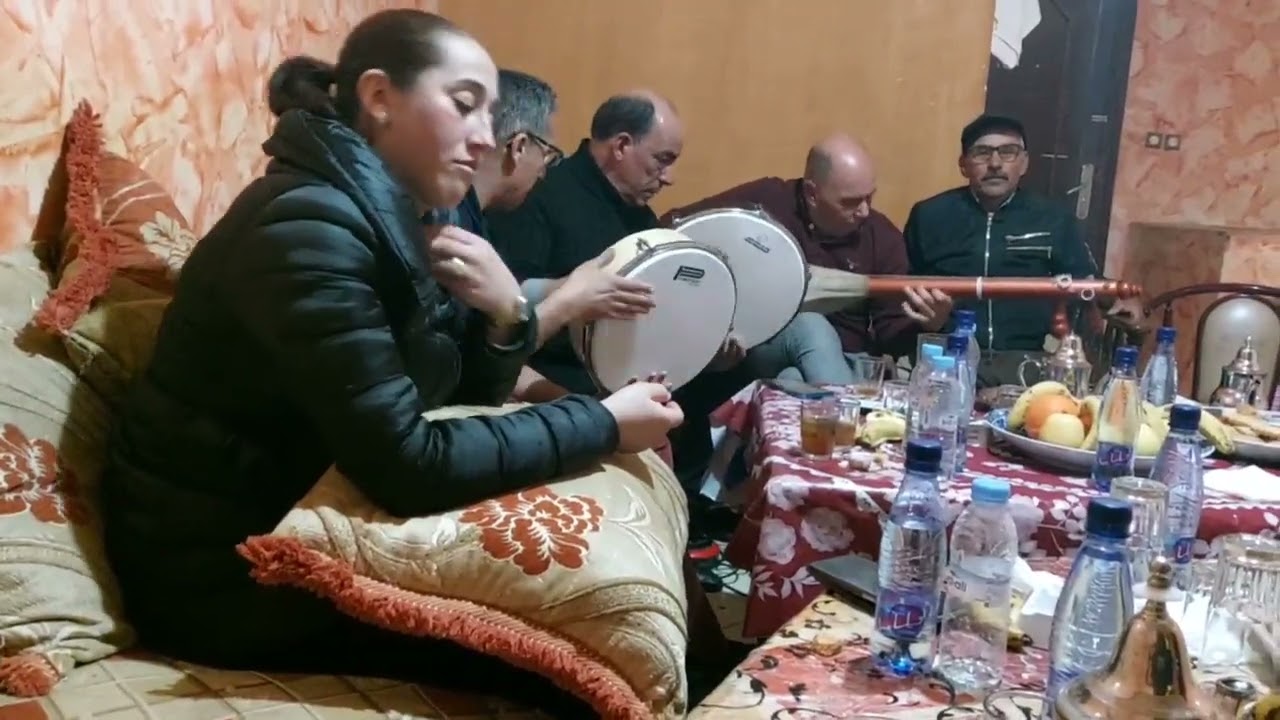 قصارة حية مع الفنان عبد الله نجيم