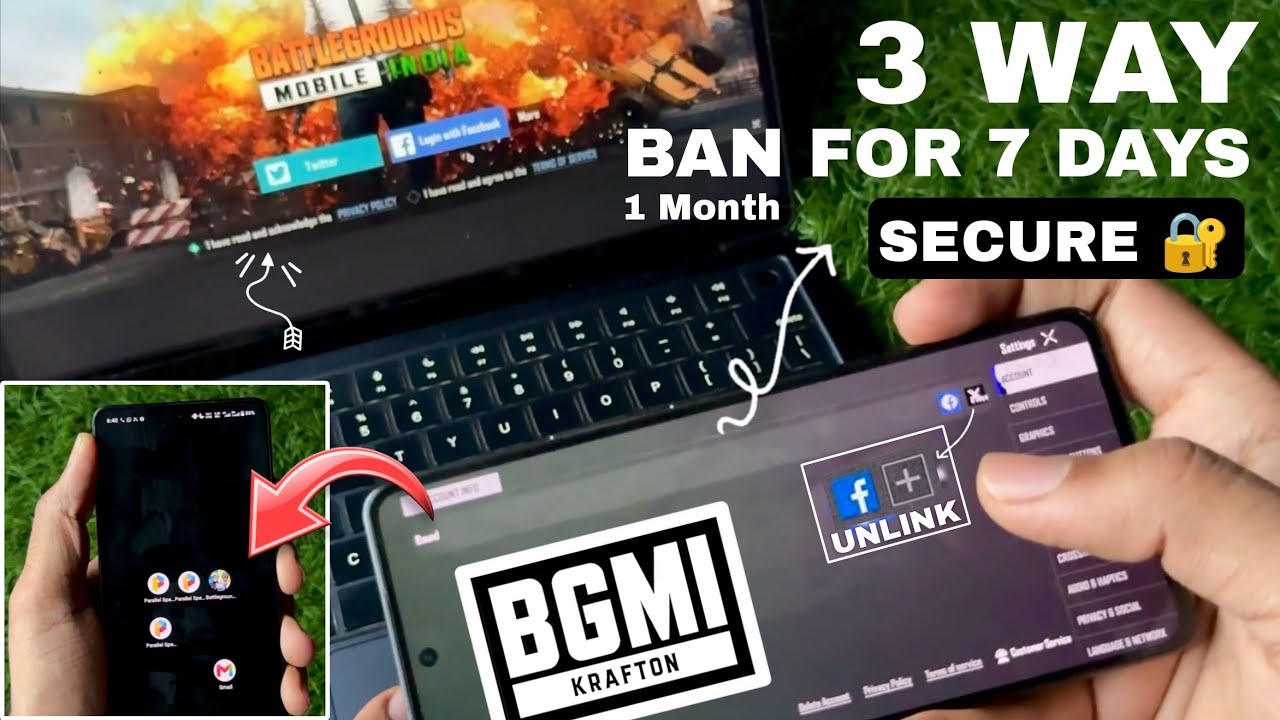How to ban BGMI ID for 7 days directly || BGMI 7-day ban trick || How to get a 7-day ban in BGMI ...