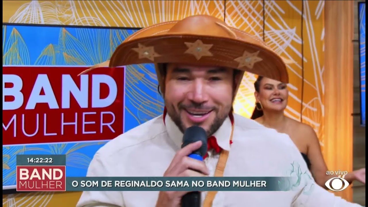 #Nordeste - Reginaldo Sama no Band Mulher (Band RN)