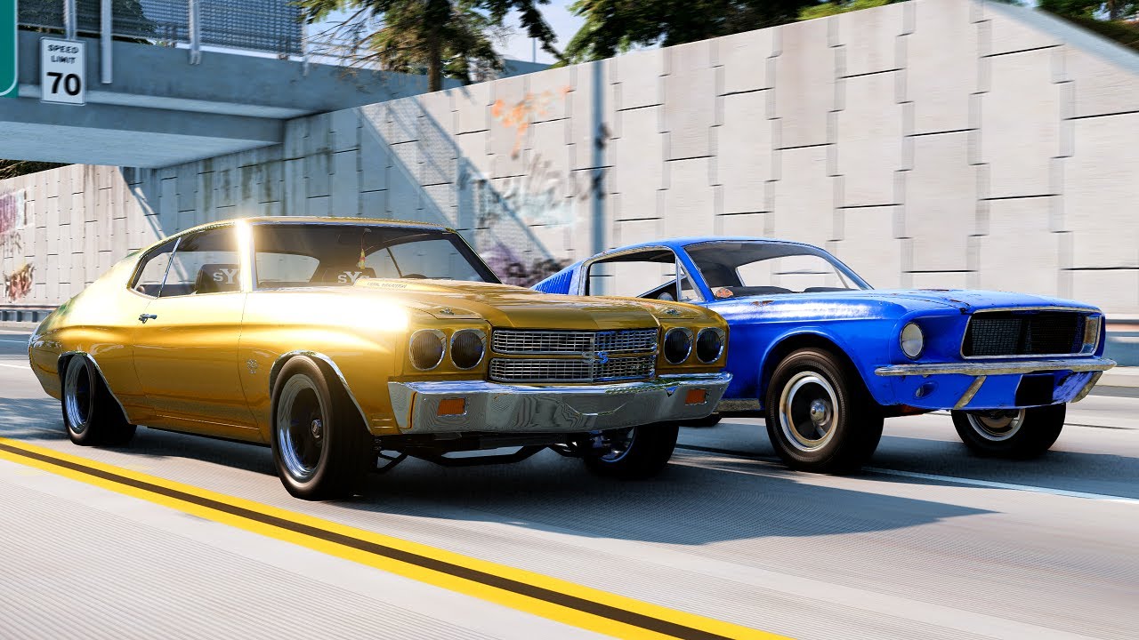 Realistic Street Racing Crashes #8 - BeamNG.Drive