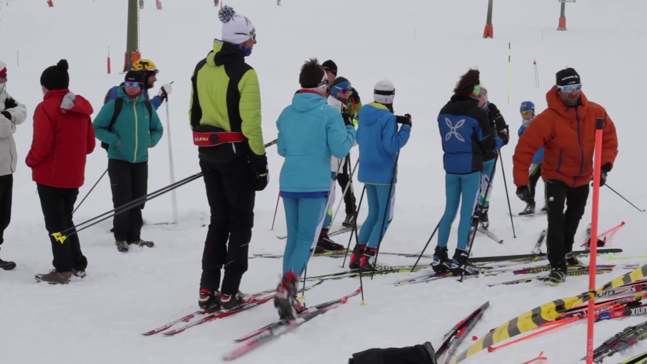 1ª prueba de la Copa de España de esquí de fondo en Baqueira Beret