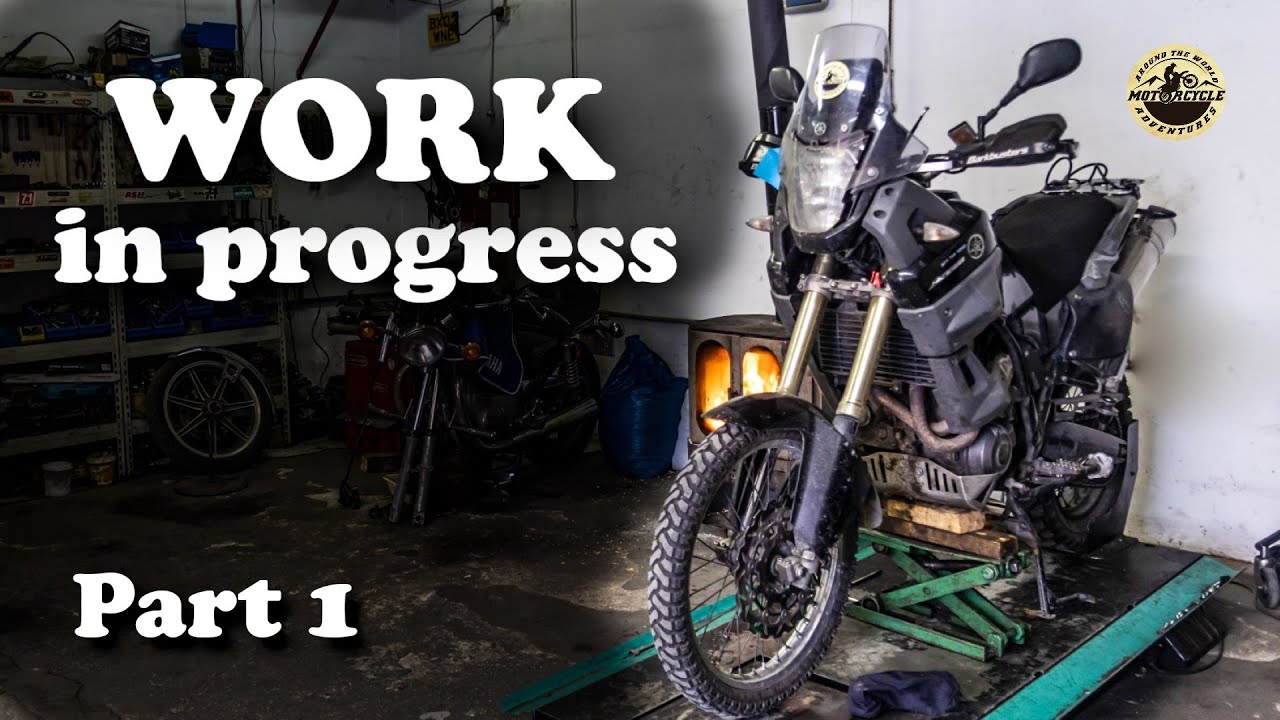 Yamaha XT660Z on a Long Trip to Magadan / Part 1  - Preparation